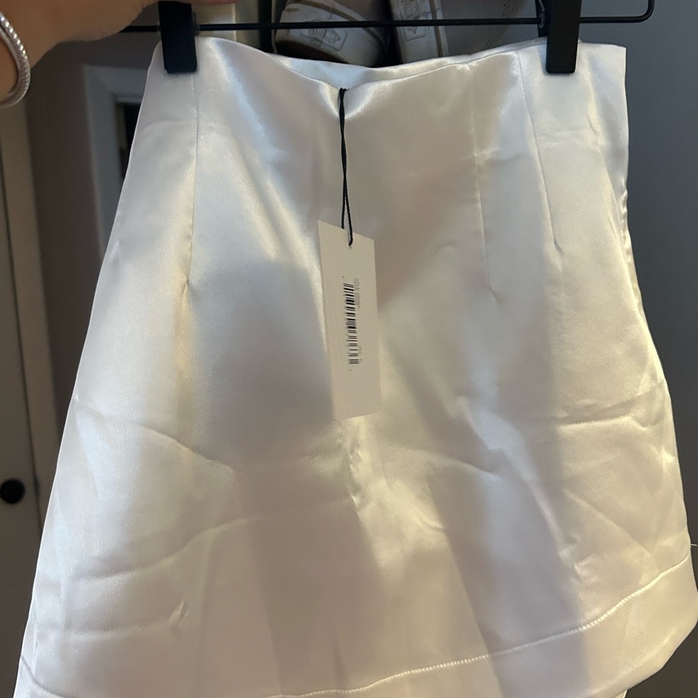 Deluc White Mini Skirt